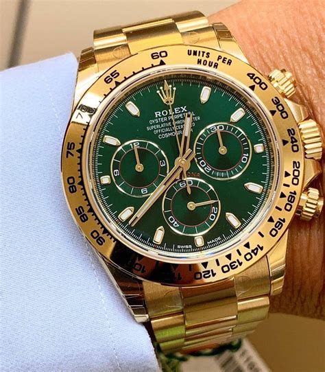 rolex green dial daytona price